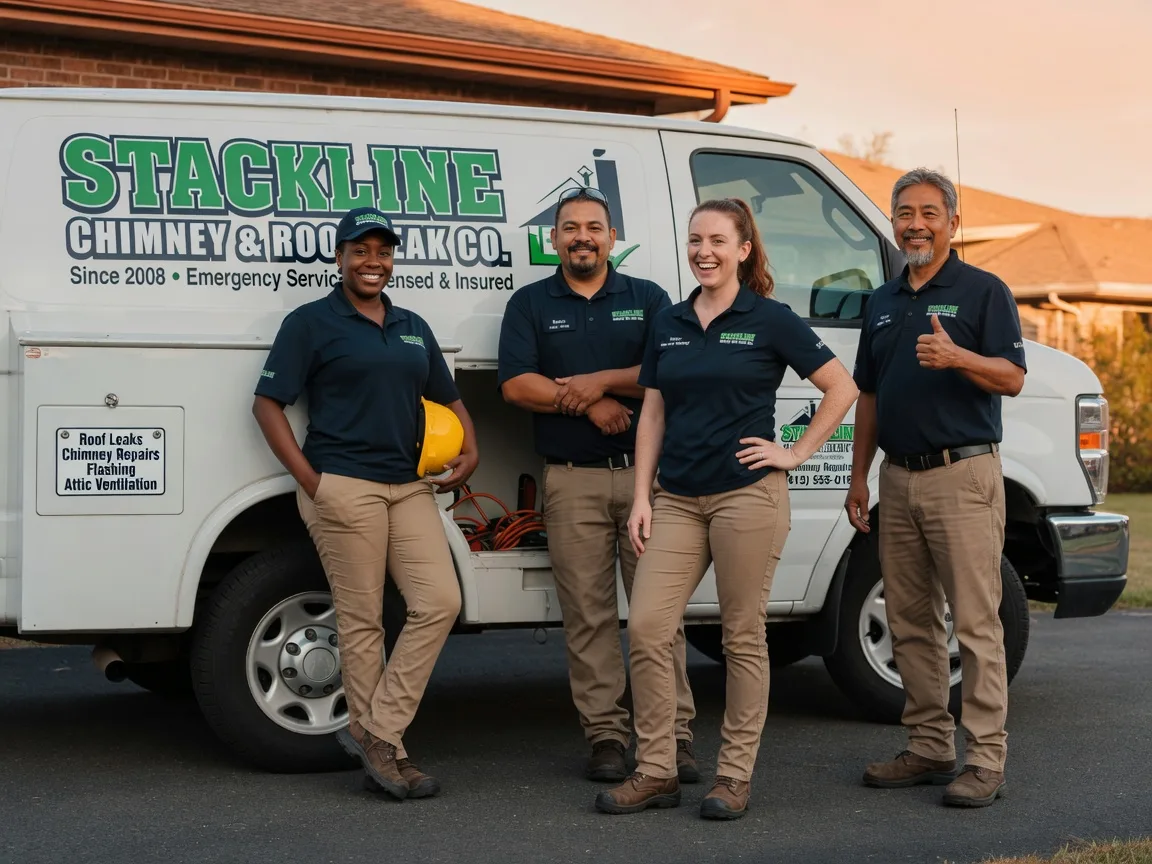Chimney flashing repair company in Pompeii, MI